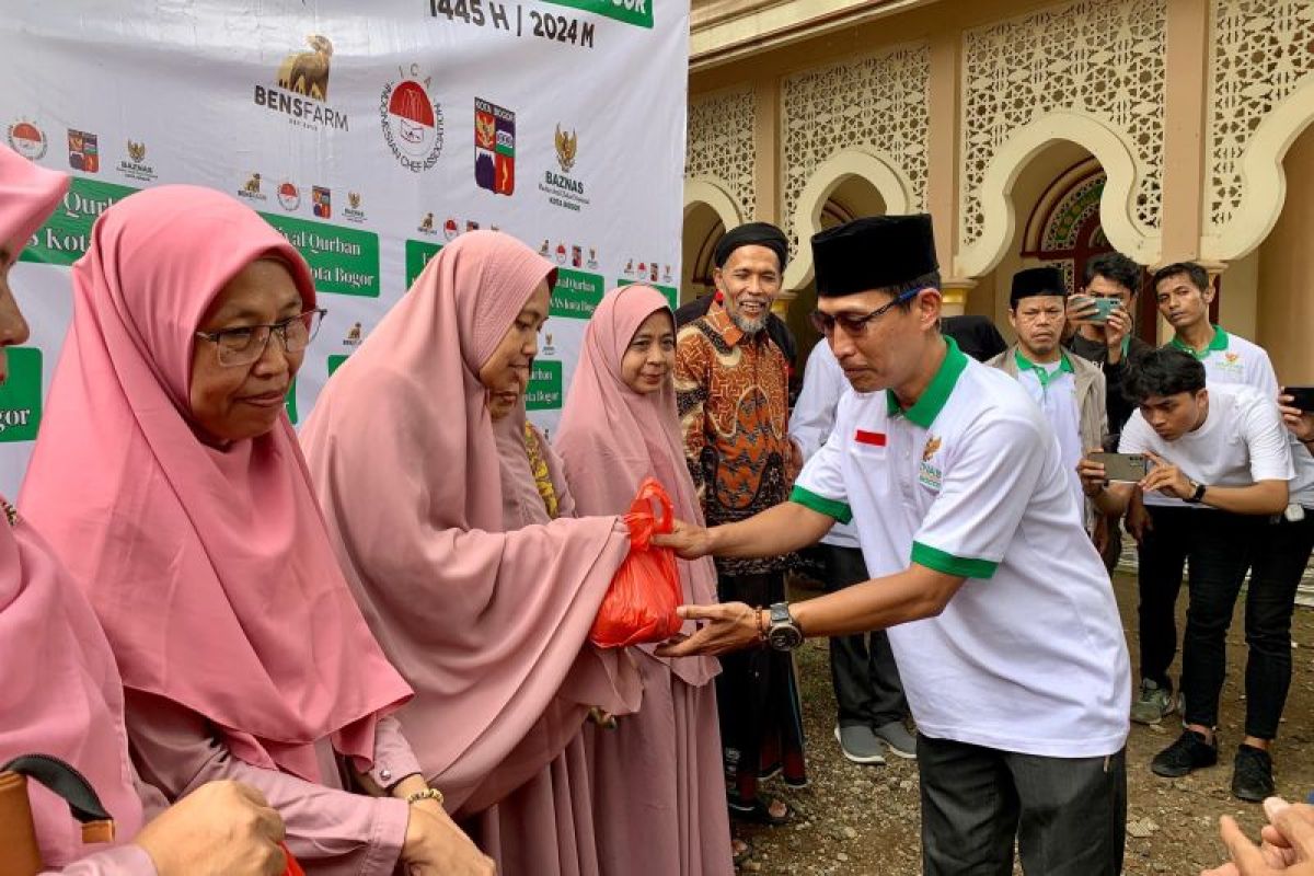 Festival Qurban Baznas Kota Bogor bertujuan pemerataan pendistribusian daging