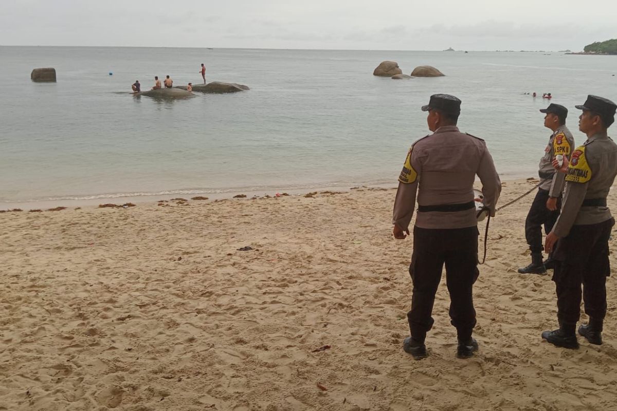 Polres Bintan tingkatkan pengamanan Pantai Trikora