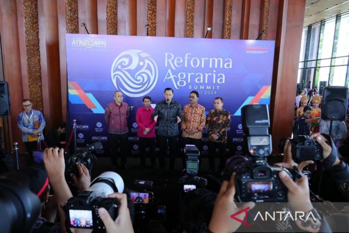 Menteri AHY sampaikan capaian 10 tahun reforma agraria