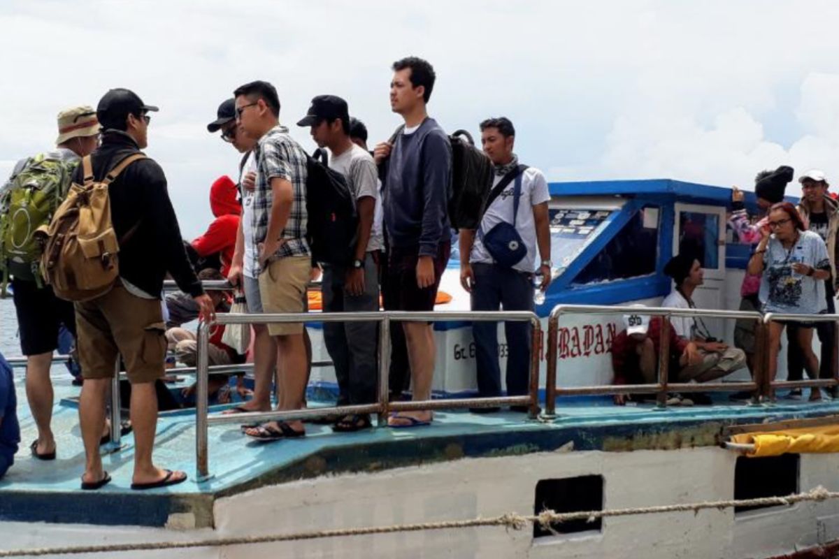 Wisatawan Kepulauan Seribu hingga Senin capai 1.246 orang