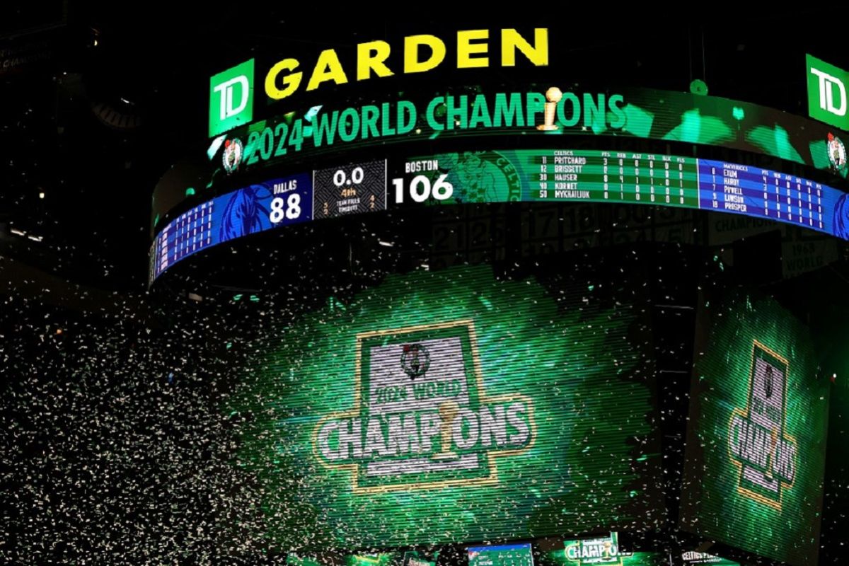 Celtics lampaui Lakers raih gelar juara terbanyak dalam sejarah NBA