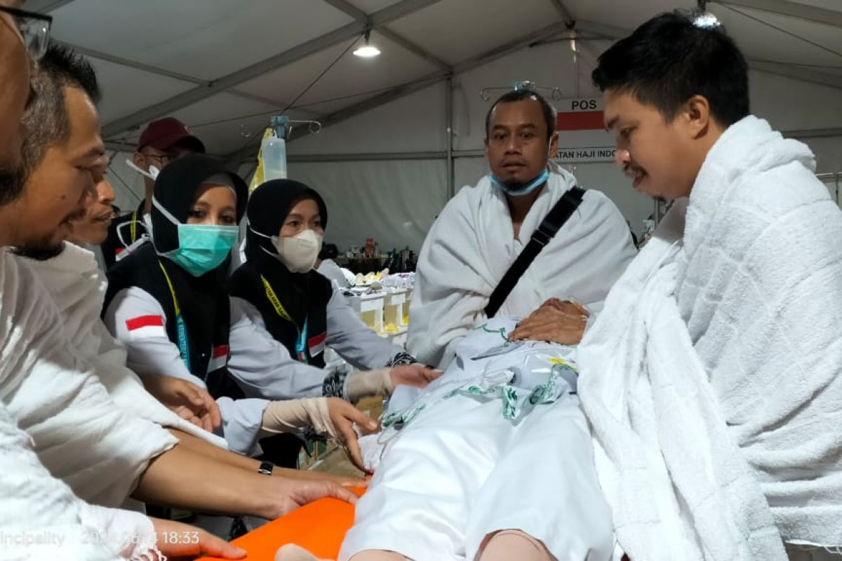 Pos Kesehatan Haji Arafah layani 114 pasien
