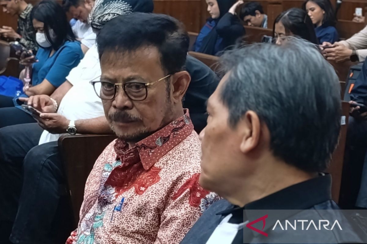 Syahrul Yasin Limpo jalani sidang pembacaan tuntutan hari ini