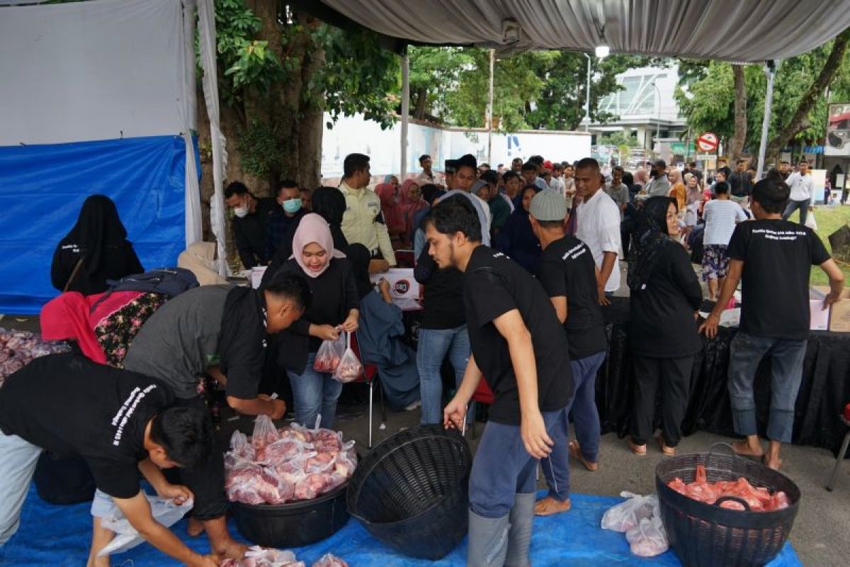 Lebih 1.000 penerima manfaat daging kurban dibagikan Pertamina Sumbagut