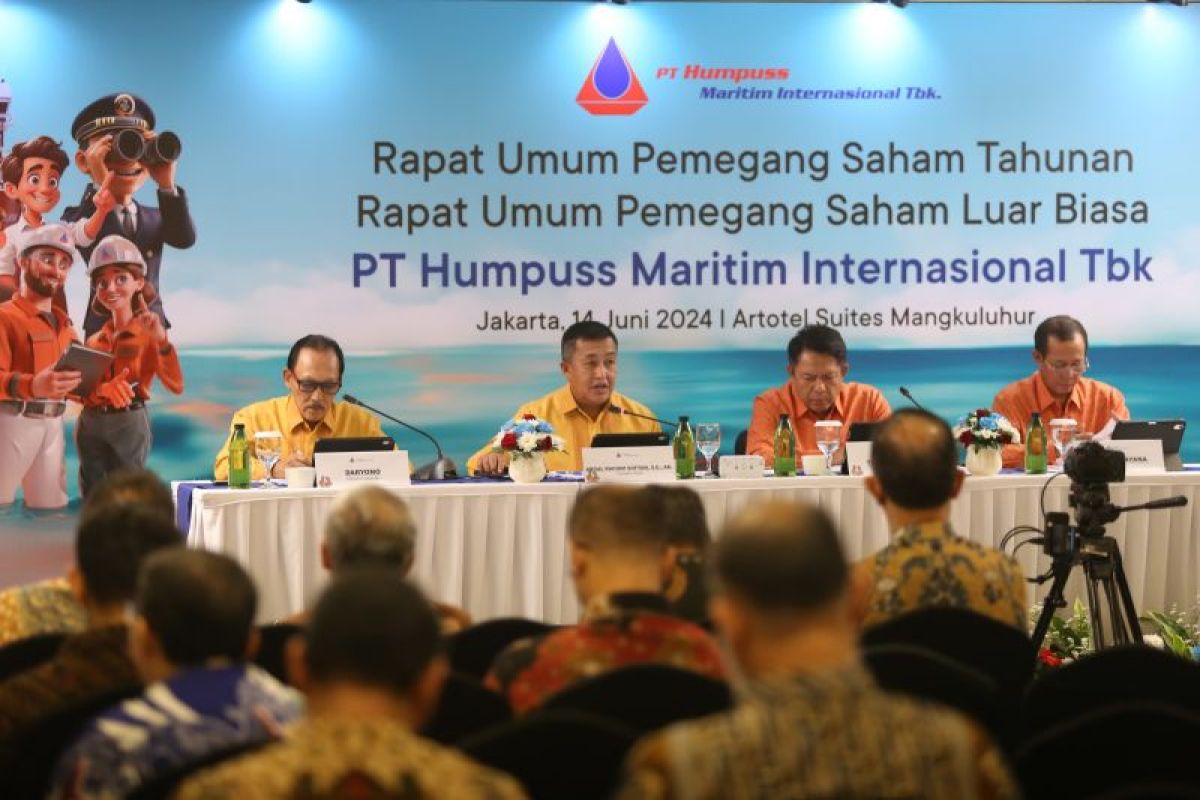 Humpuss Maritim sepakat bagikan dividen Rp18,04 miliar