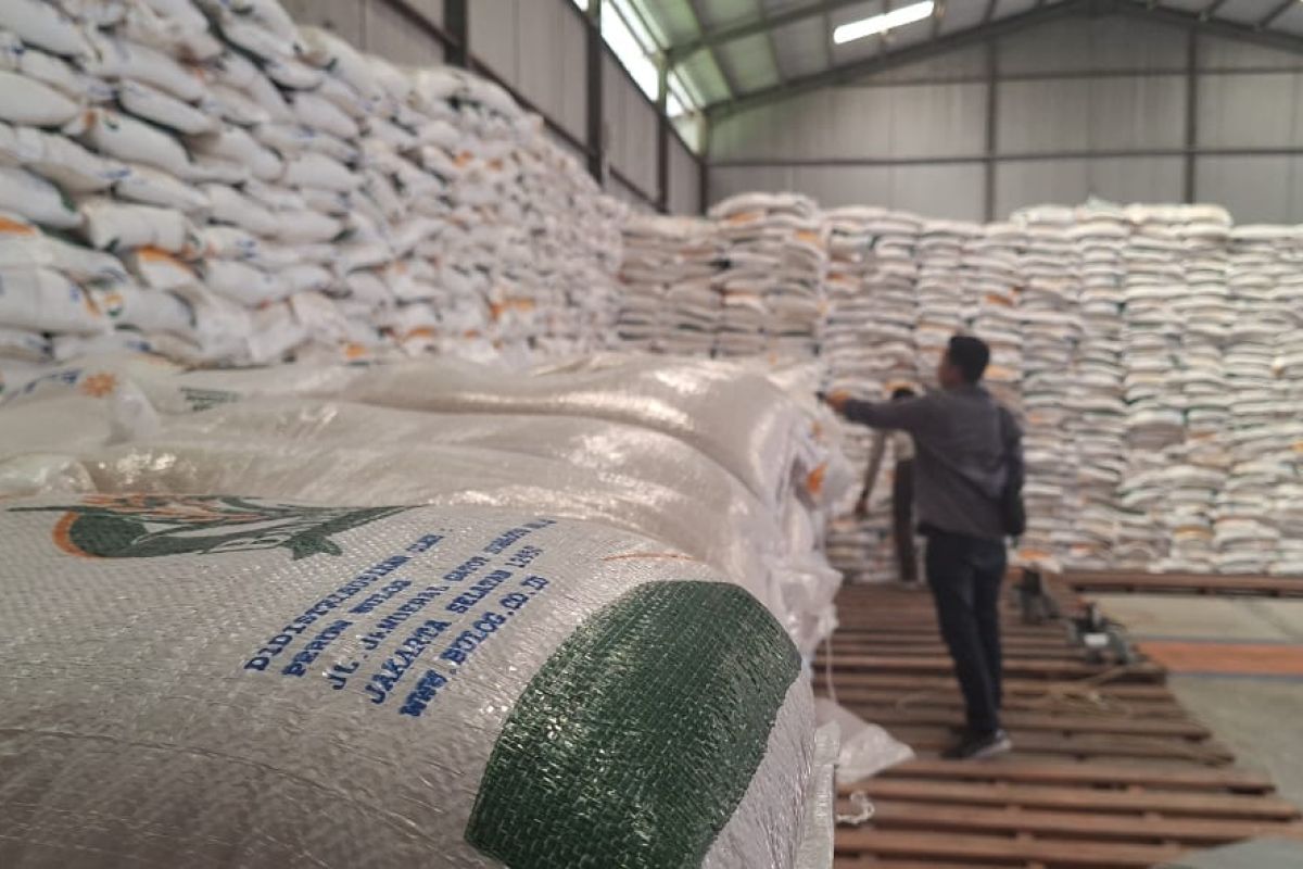 Persediaan beras di gudang Bulog Aceh capai 37.472 ton