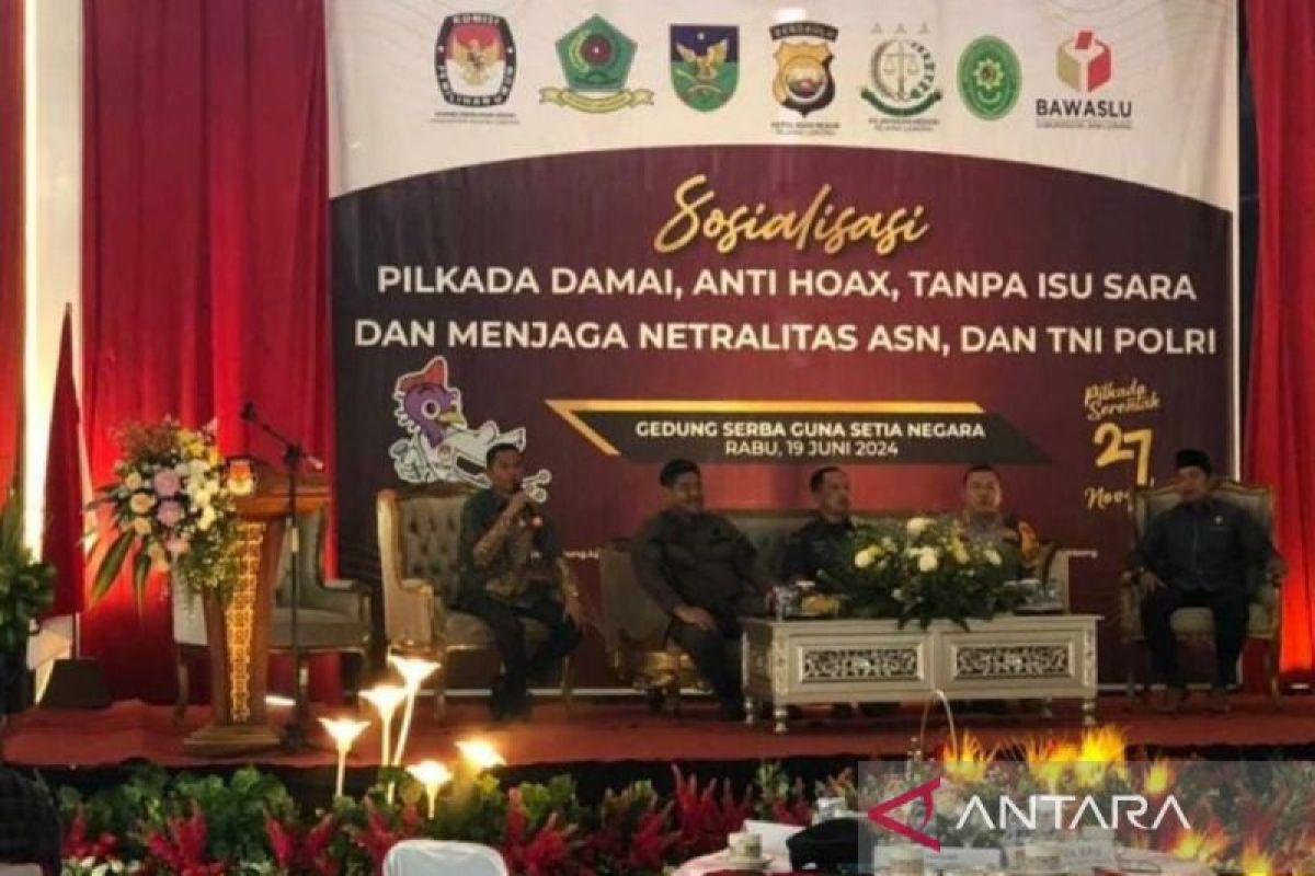 KPU Rejang Lebong sosialisasikan netralitas ASN dan TNI-Polri