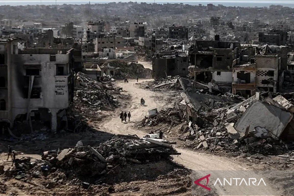 PBB: 39 juta ton reruntuhan menggunung di Gaza akibat agresi Israel