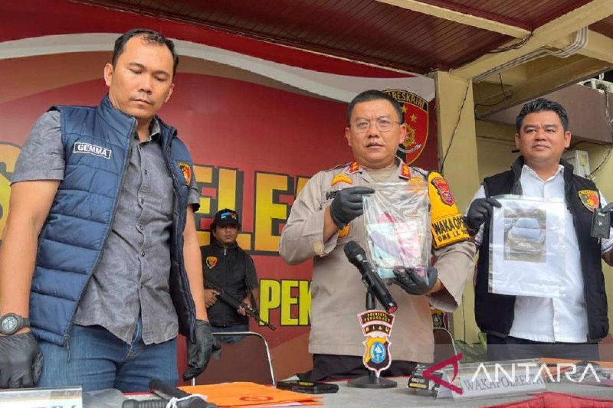 Pensiunan BUMN di Pekanbaru ternyata dibunuh sopir, kabur ke berbagai kota