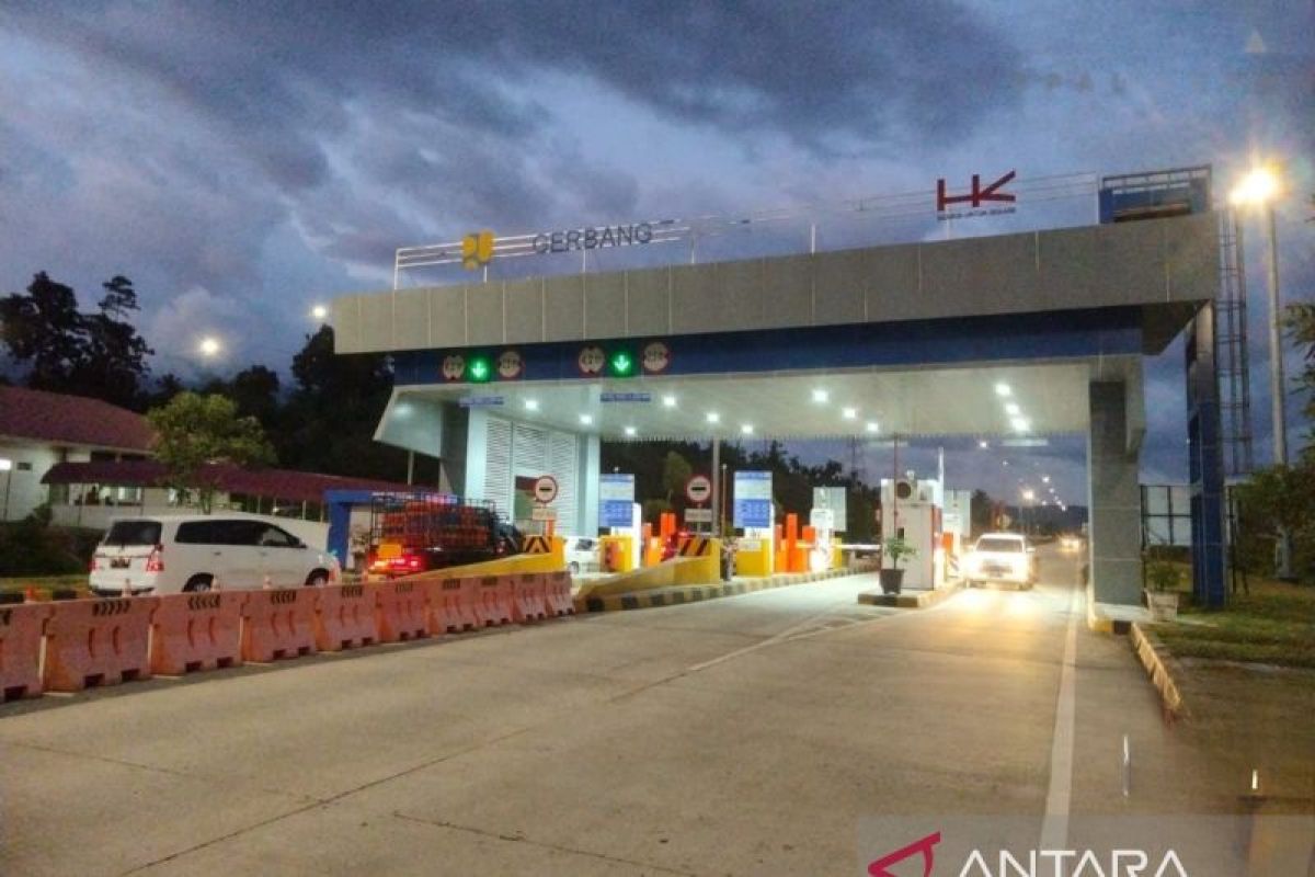 PT HK catat ruas Tol Sibanceh dilalui 22.487 kendaraan saat Idul Adha