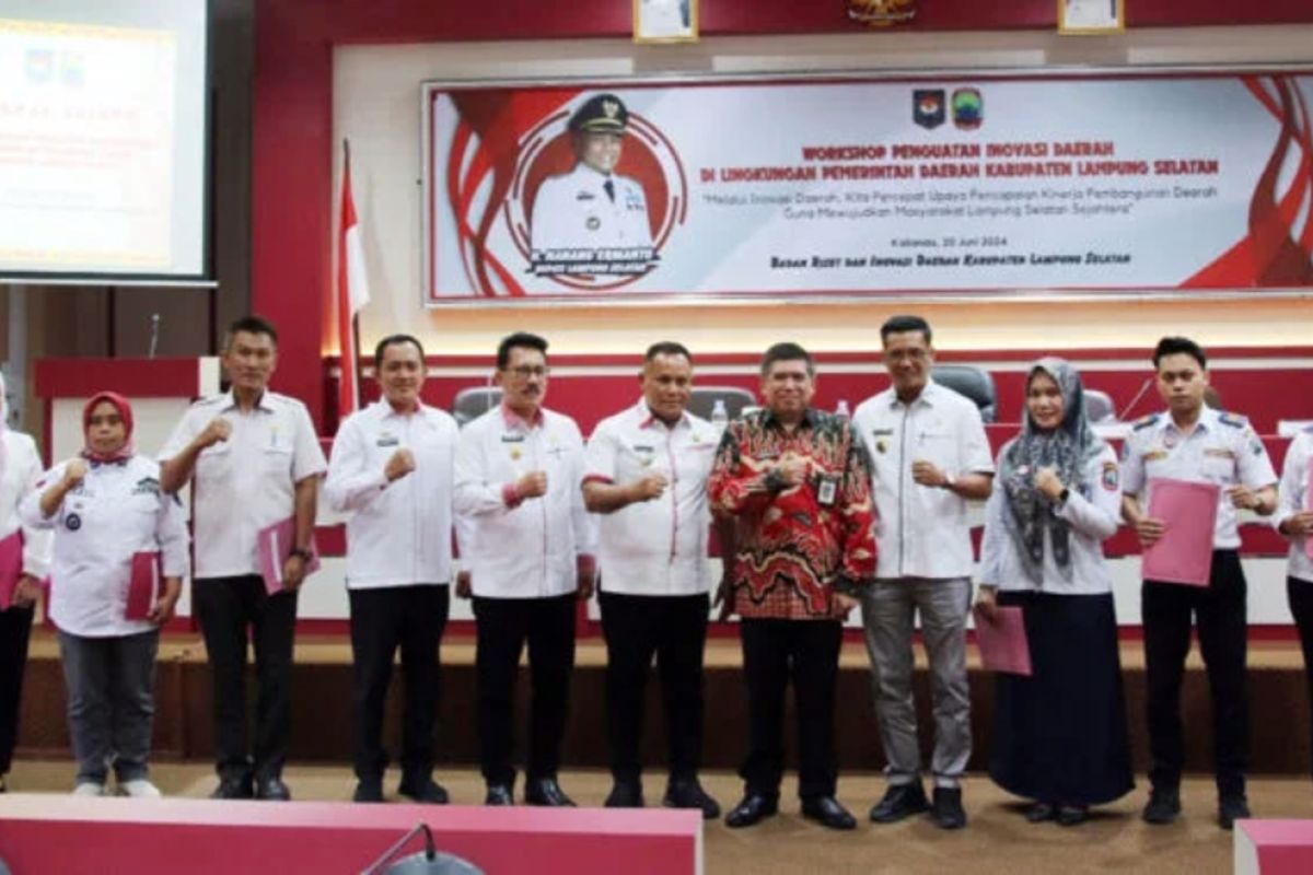 Bupati Lampung Selatan buka workshop penguatan inovasi daerah