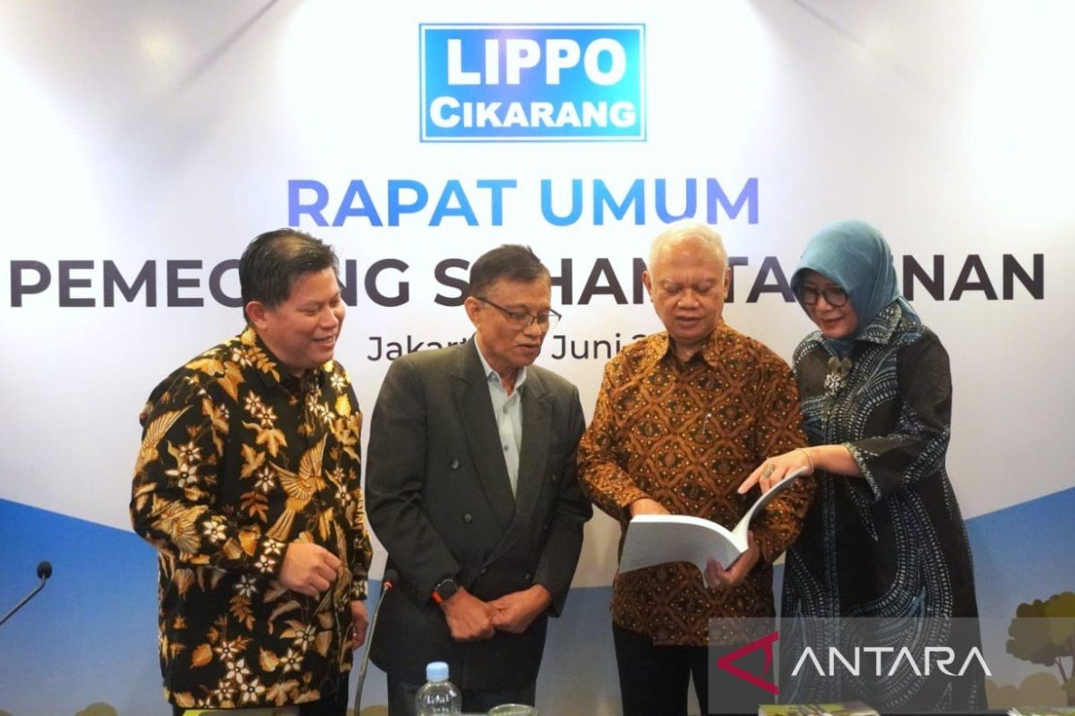 RUPST Lippo Cikarang 2024 tunjuk presiden direktur baru