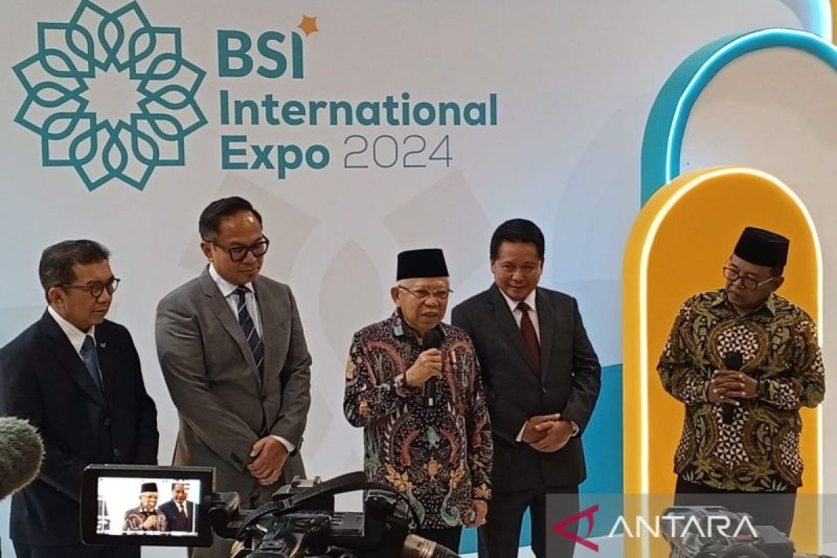 Wapres mengatakan BSI akan membuka pasar produk halal di Indonesia