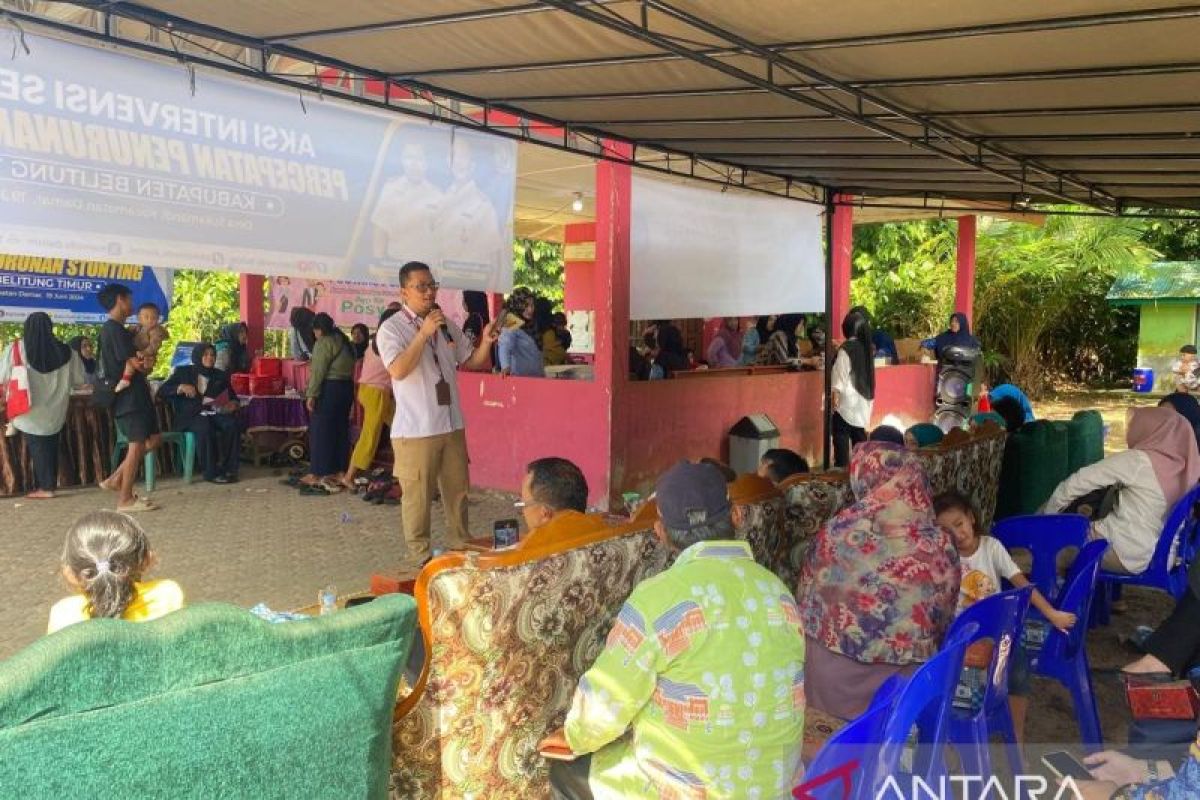 Loka POM dukung intervensi serentak percepatan penurunan stunting di Belitung Timur