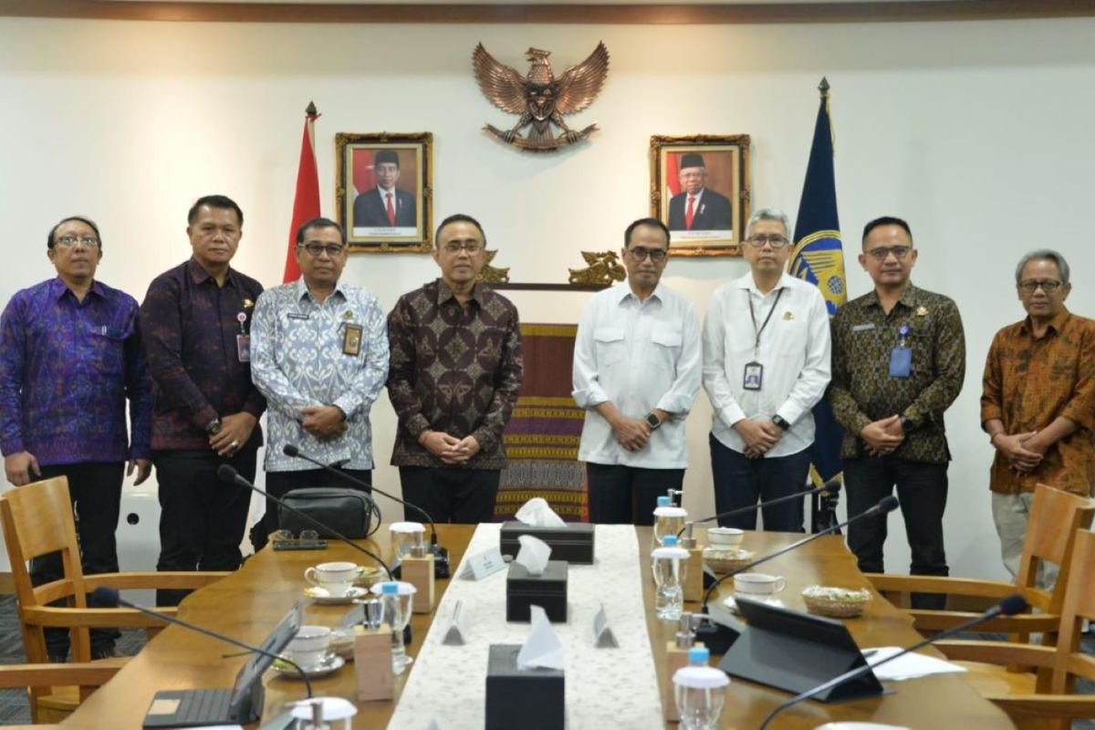 Wali Kota Denpasar temui Menhub bahas rencana bisnis Pelabuhan Sanur