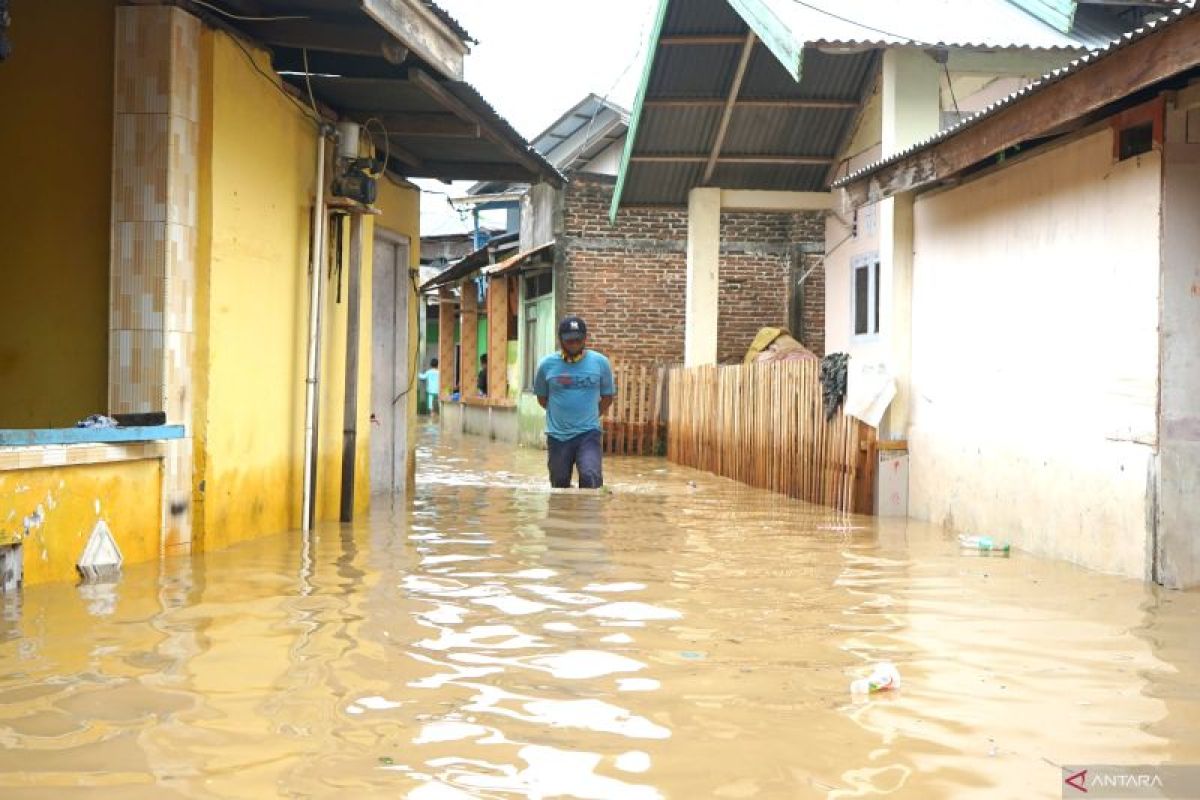 Dua kecamatan di Kota Gorontalo terendam banjir