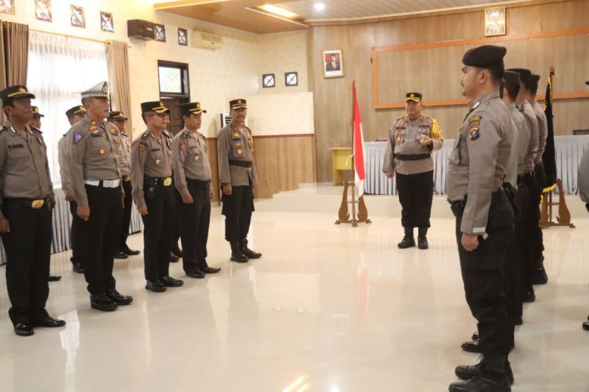 Kapolres Simalungun upacara virtual pemuliaan nilai-nilai Tribrata Mabes Polri