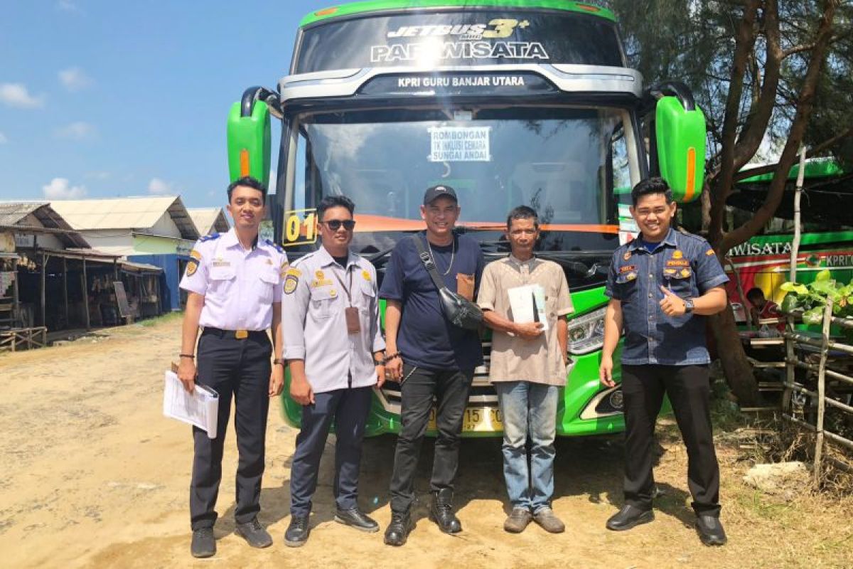 BPTD Kalsel intensifkan monitoring dan pengawasan terhadap Angkutan Bus Pariwisata