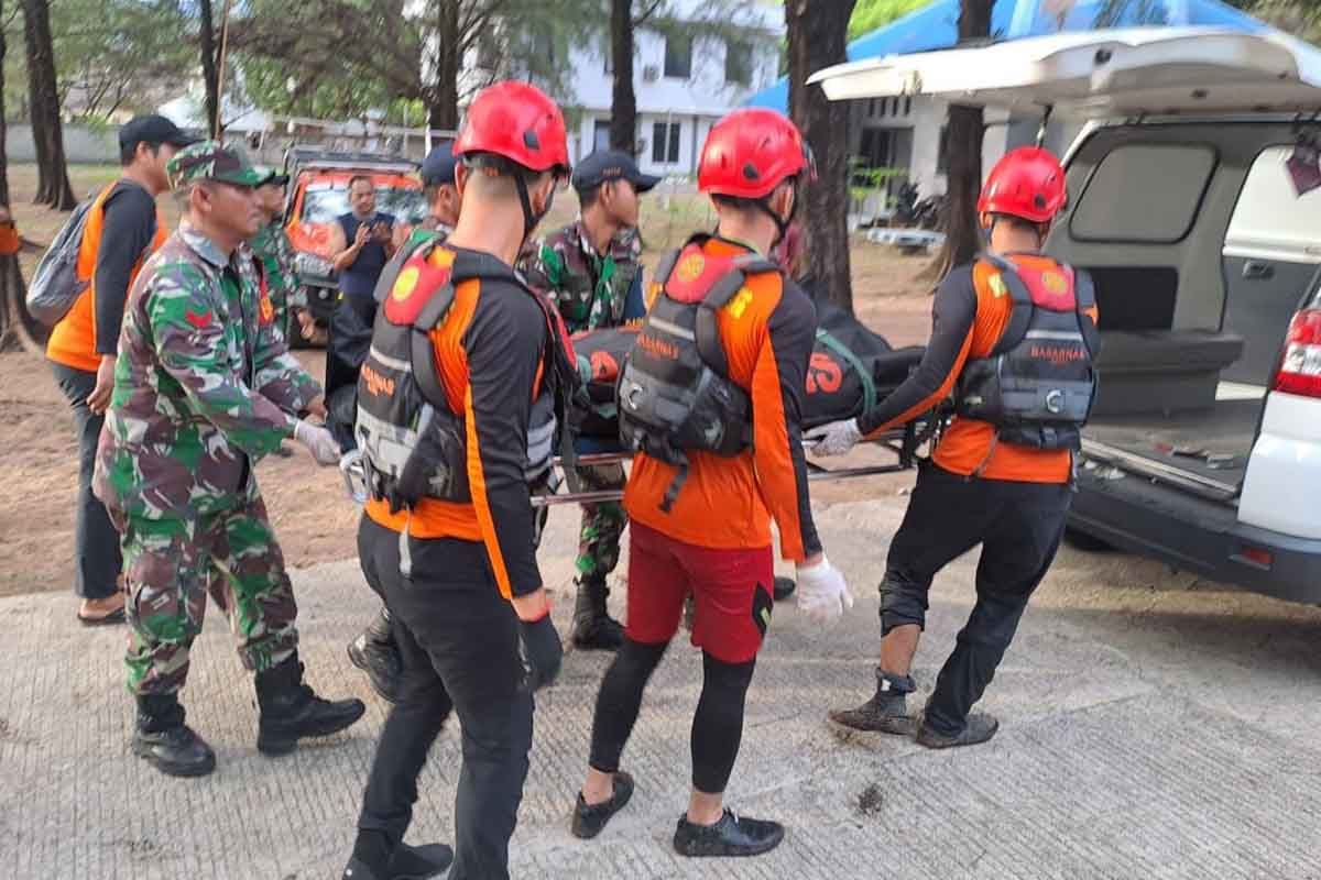Tim SAR gabungan evakuasi korban terseret arus di Aceh Besar