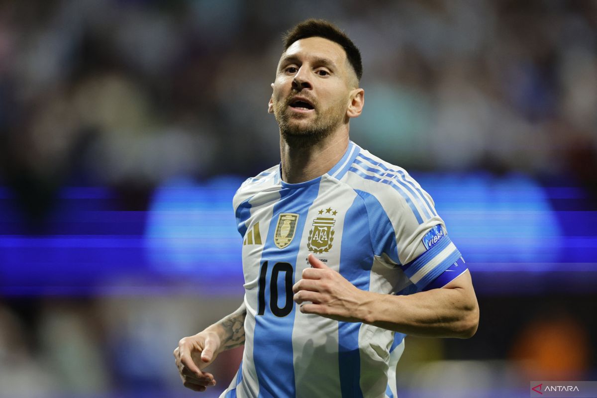 Lionel Messi  pecahkan rekor caps terbanyak di Copa America