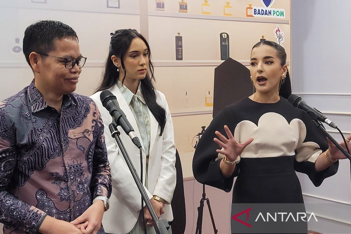 Tasya Farasya dukung kampanye penggunaan produk kosmetik berizin edar