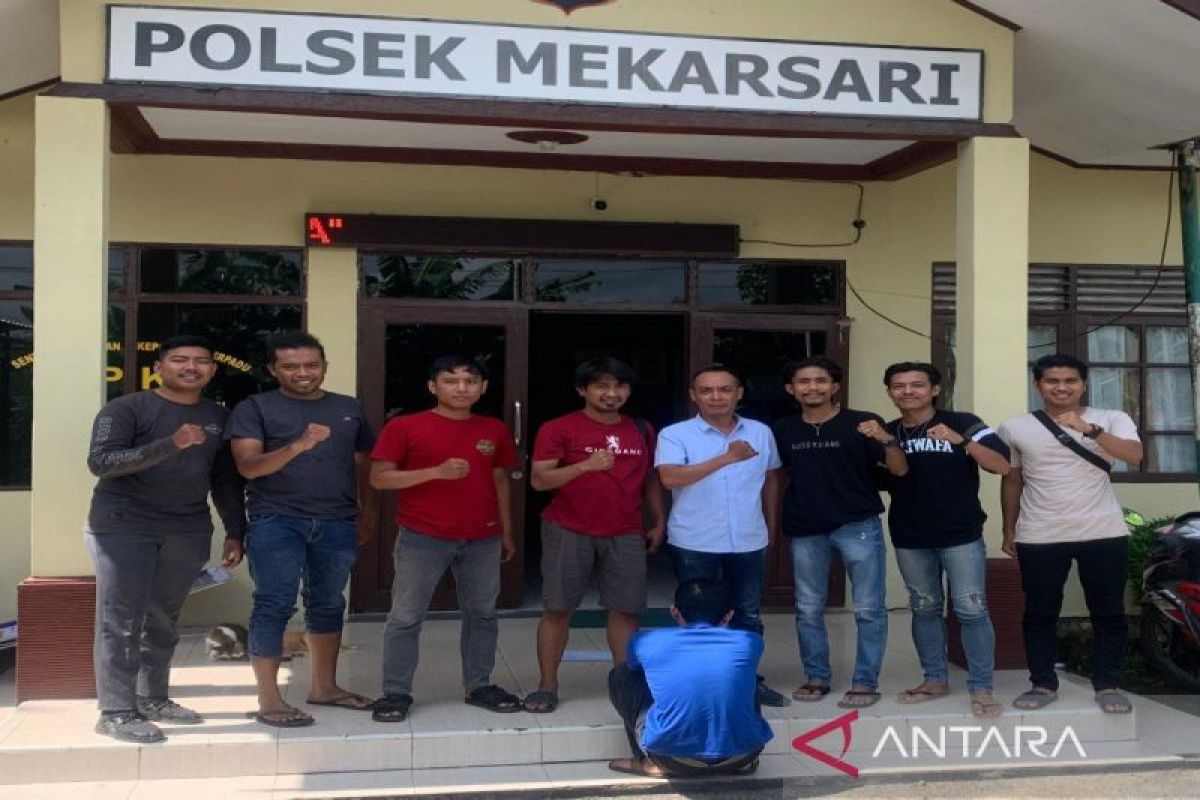 Polsek Mekarsari Barito Kuala tangkap palaku penusukan guru honorer