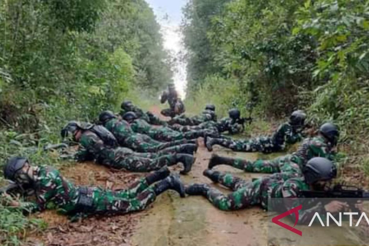 Lanud HAS Hanandjoeddin Belitung latihan pertahanan pangkalan 