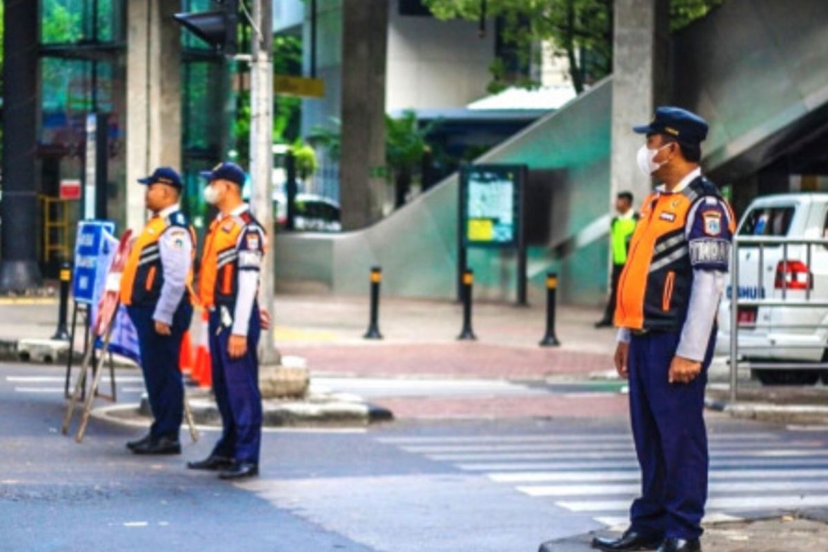 Jaksel kerahkan personel amankan jalur Jakarta International Marathon