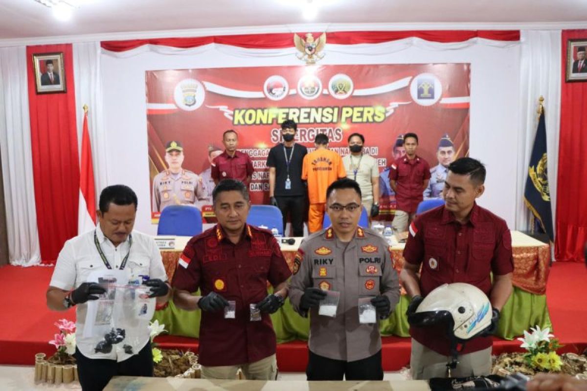 Tim gabungan gagalkan penyelundupan sabu dan ganja ke Lapas Tanjungpinang