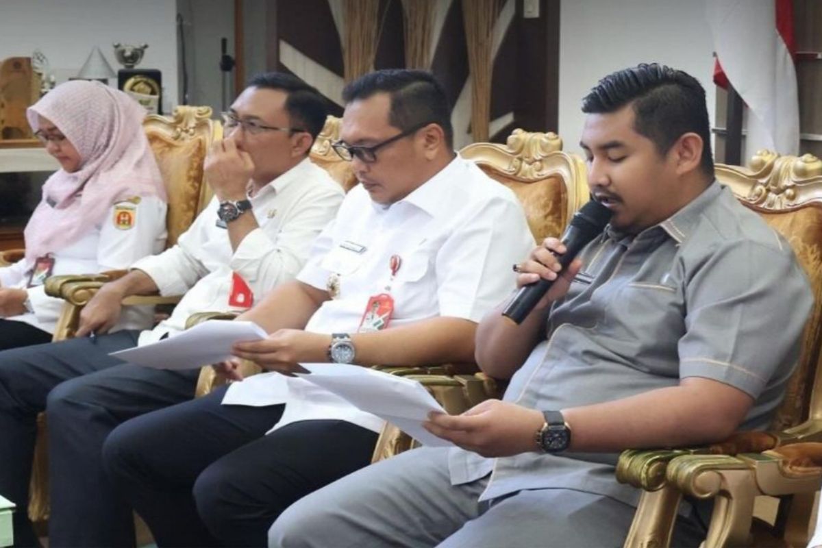 Foto - Ketua DPRD ikuti wawancara penilaian Nirwasita Tantra