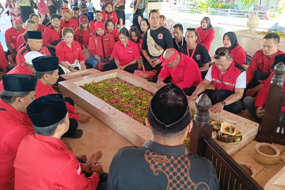 Hadiri haul Bung Karno di Blitar, Banteng Jogja perkuat semangat membela wong cilik