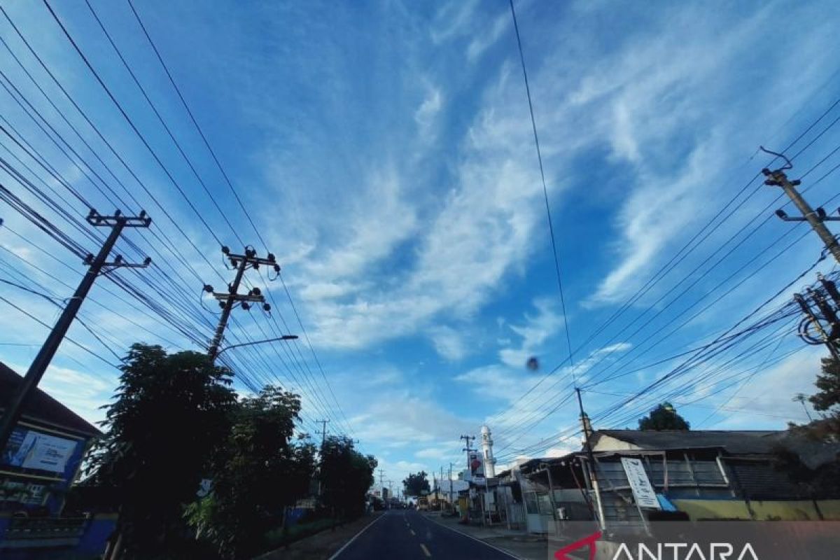 Minggu, cuaca cerah diprakirakan terjadi di delapan kota besar Indonesia