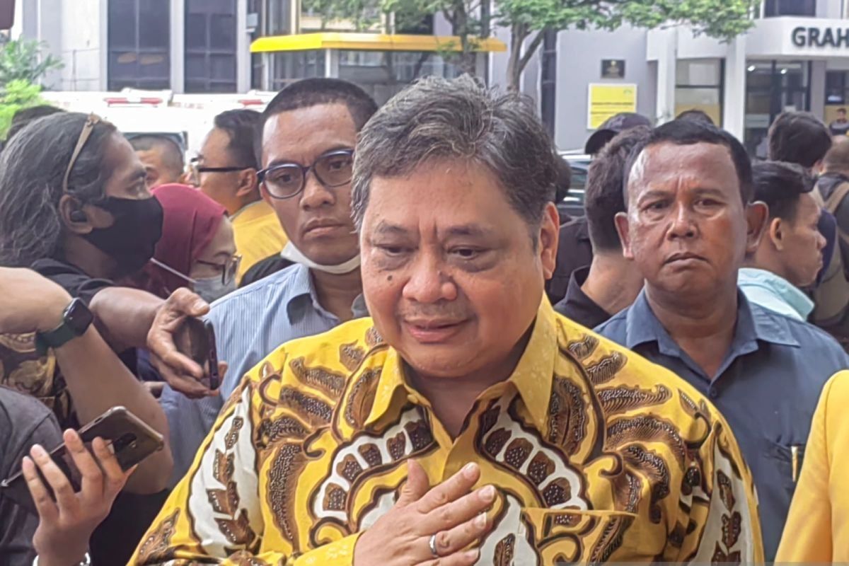 Nurdin Halid sebut belum ada pengurus jadi Plt ketum Golkar