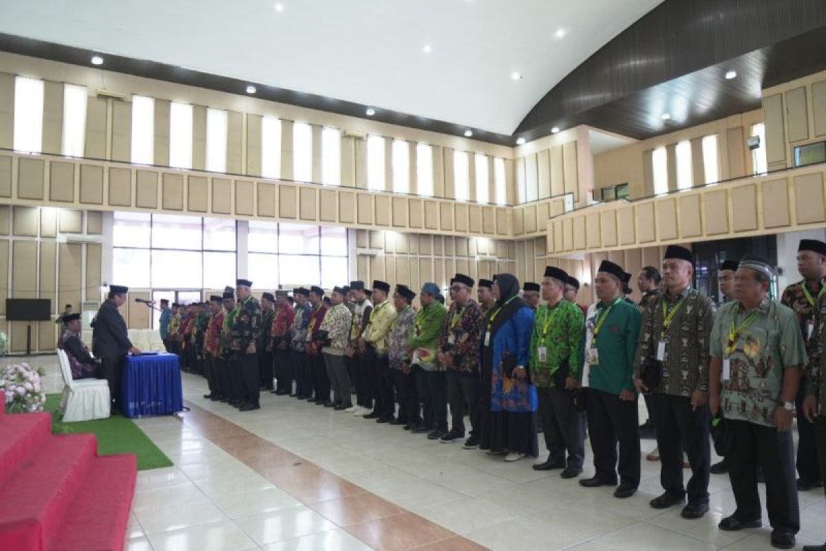 LPTQ Papua lantik 64 dewan hakim MTQ ke-30 di Timika