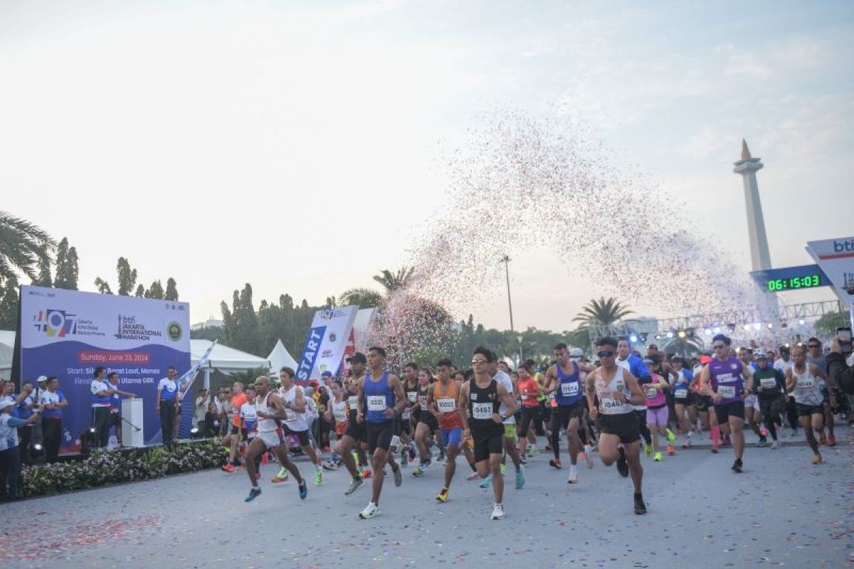 Birken dan Sesang memberi Kenya kemenangan ganda di Jakarta Marathon
