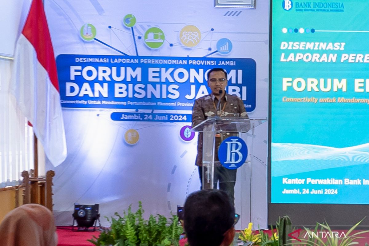 BI Jambi: Infrastruktur konektivitas penting untuk pengembangan sumber ekonomi baru
