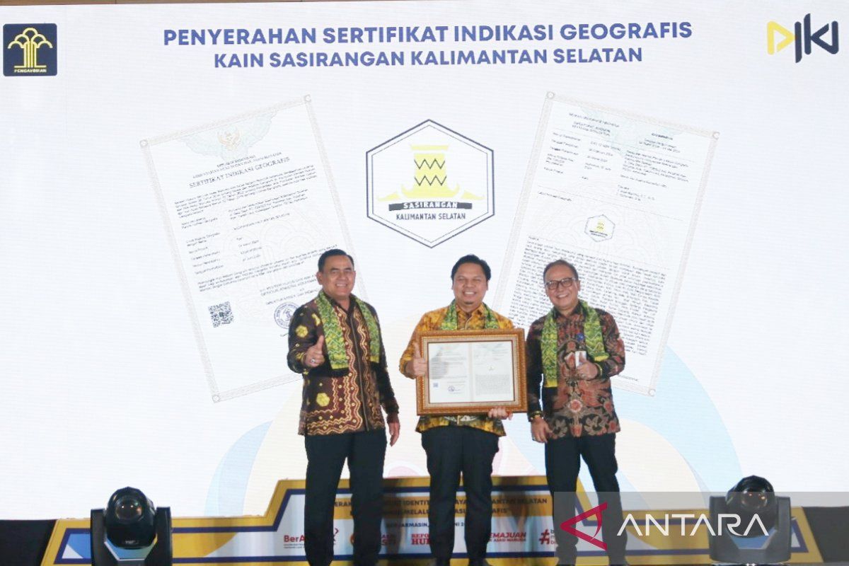 Sasirangan registered as South Kalimantan's Geographical Indication