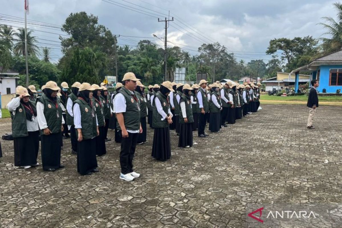 KPU Bangka Barat kerahkan 540 pantarlih coklit data pemilih pilkada