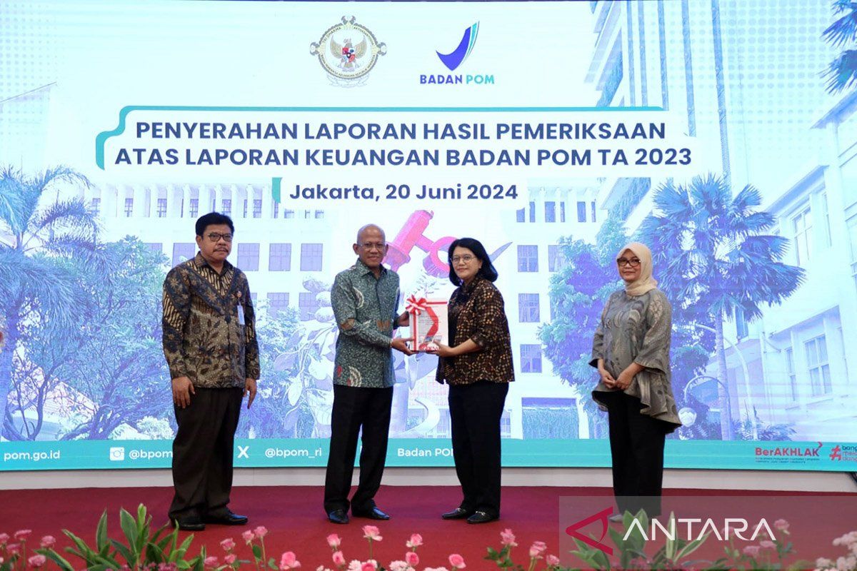 BPK Temukan Sejumlah Masalah Dalam Laporan Keuangan BPOM 2023 - ANTARA News