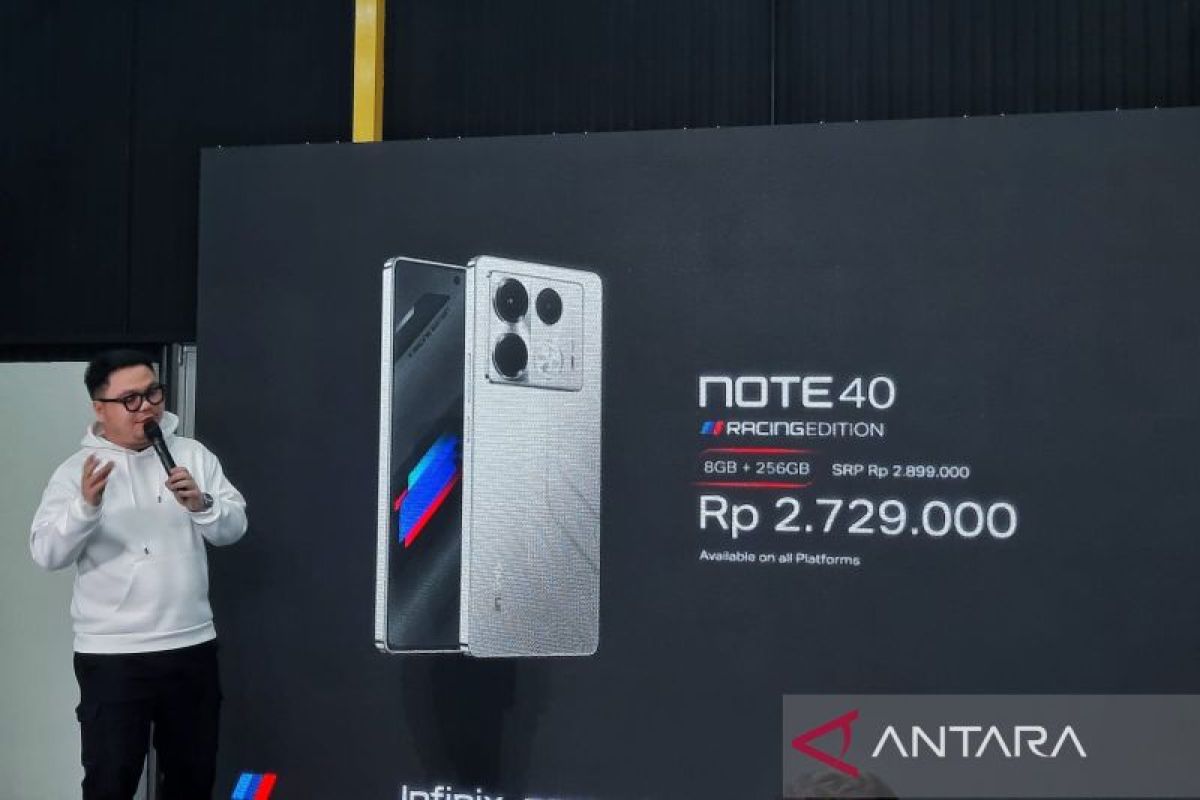 Infinix Note 40 Racing Edition, ponsel pintar harga terjangkau