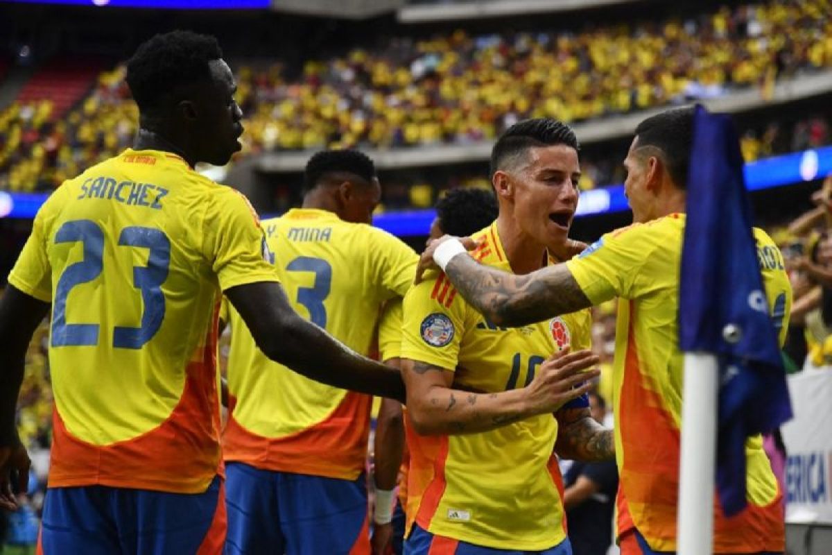 James Rodriguez antar Kolombia ungguli Paraguay di Copa America