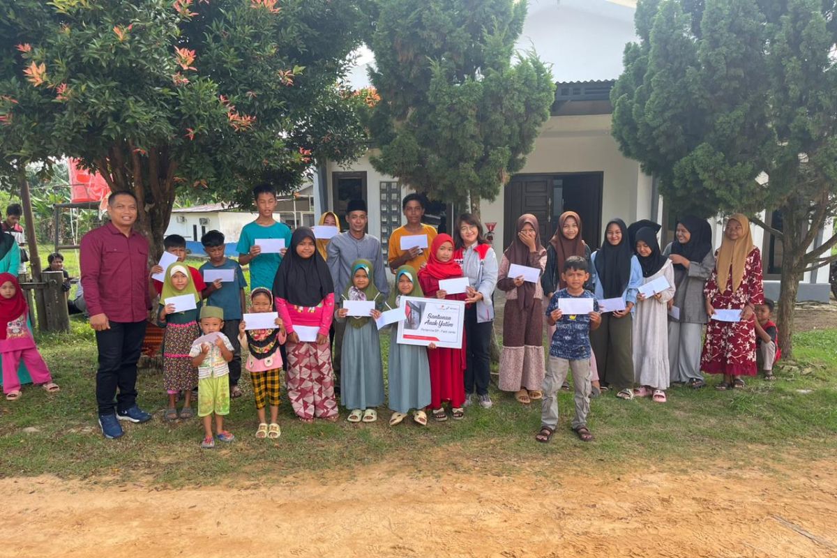 PertaminaEP Jambi berbagi dengan 240 anak yatim