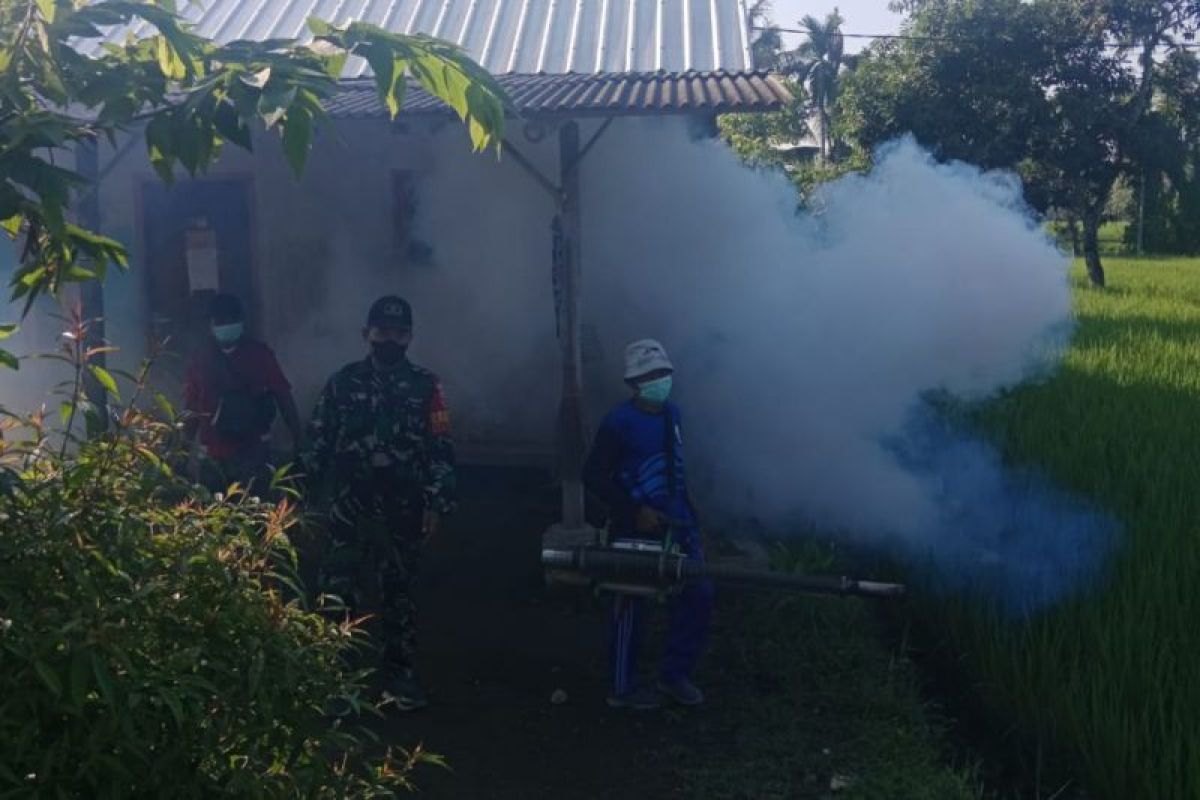 Wilayah endemi DBD di Lombok Tengah difogging