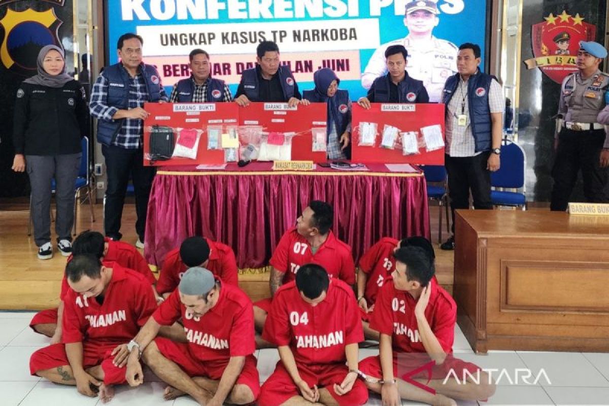 Polrestabes Semarang amankan 3,3 kg sabu-sabu