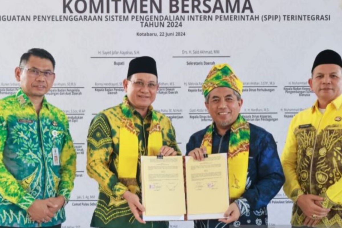 Kotabaru govt, BPKP ink agreement on financial accountability