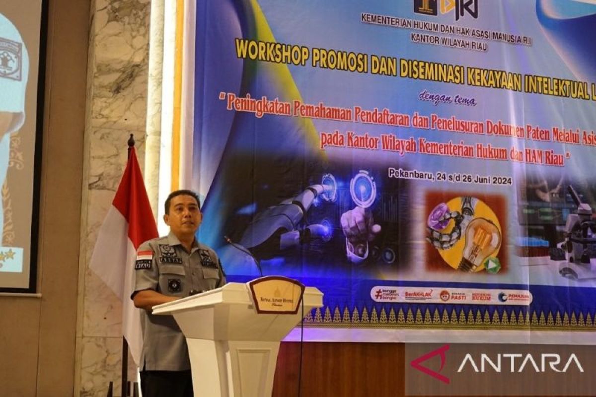 Kemenkumham Riau gelar workshop pentingnya pendaftaran paten