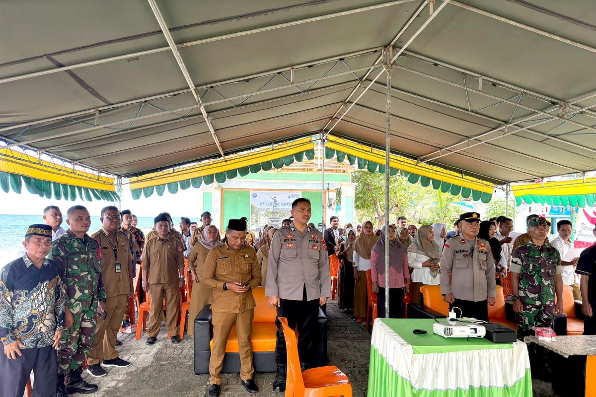 BNN Provinsi Gorontalo deklarasikan anti narkoba masyarakat pesisir