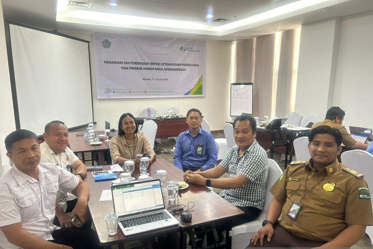 Ratusan badan usaha di Sulawesi Utara tidak patuh program BPJAMSOSTEK
