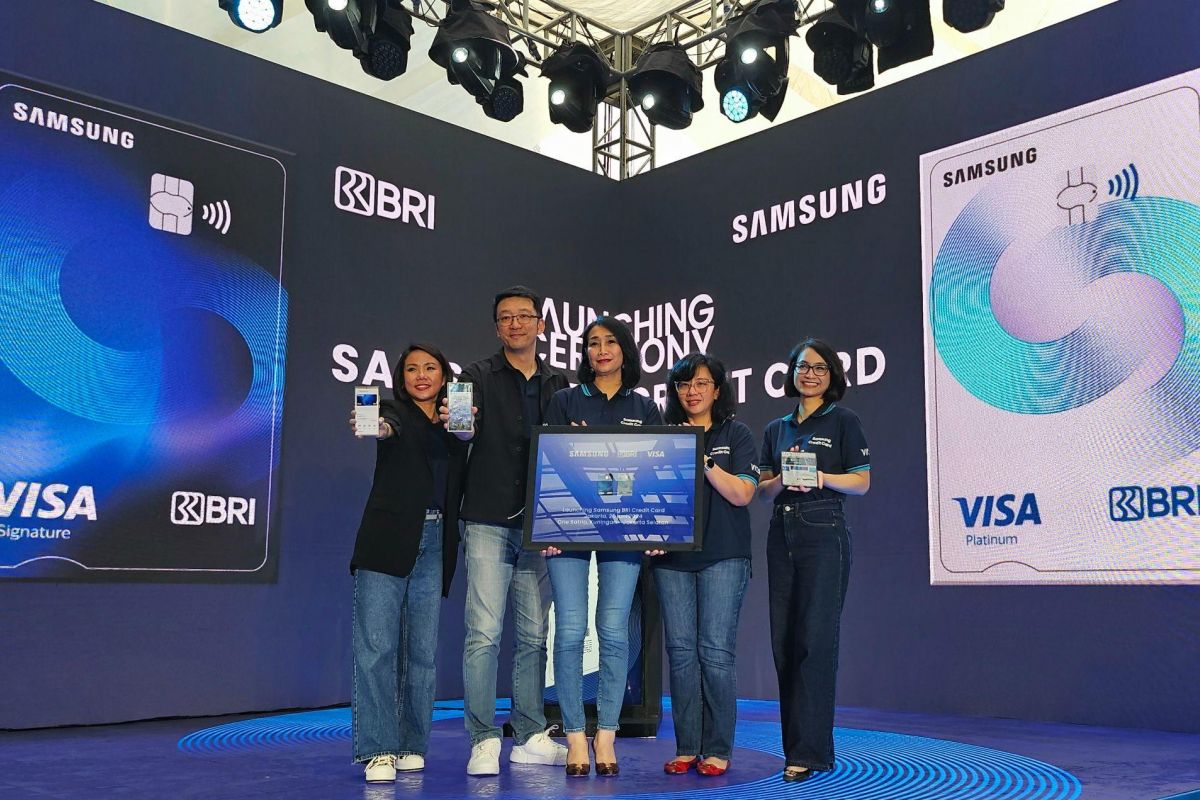 BRI-Samsung hadirkan kartu kredit yang terintegrasi dengan Samsung Pay