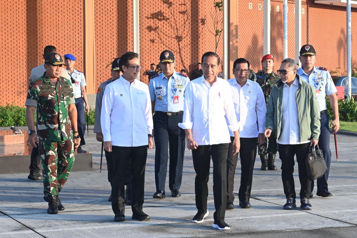 Presiden Jokowi kunker Kalteng untuk tinjau pasar hingga RSUD